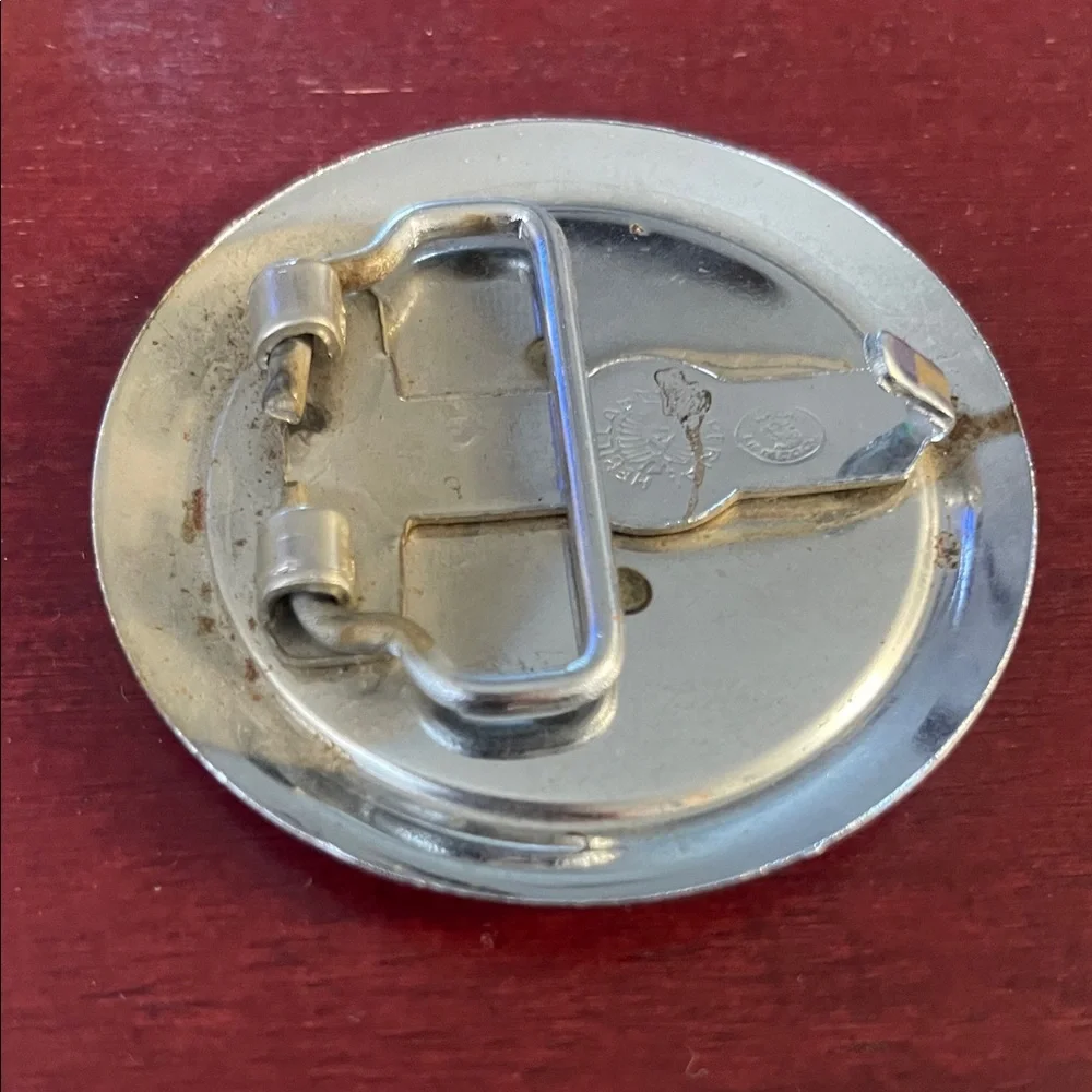 Silver-Tone Men’s Coin Design Money Clip